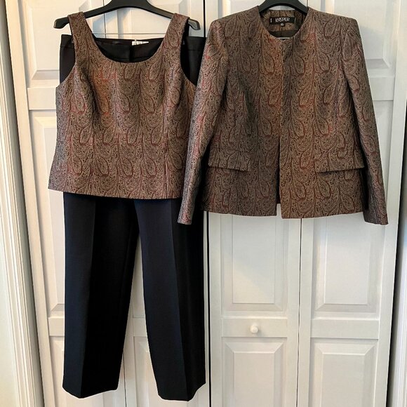Kasper & LeSuit Pant Suit Separates - Picture 2 of 3